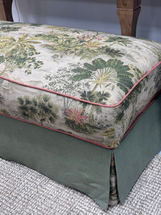 Cushion Top Ottoman | Ubud Guell La Madrid