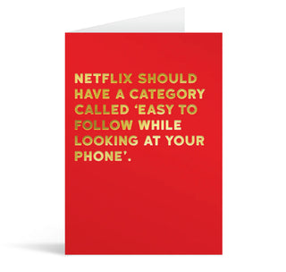 Netflix Card