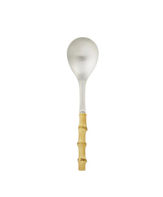 Bebe Stainless Steel Bamboo Serving Spoon