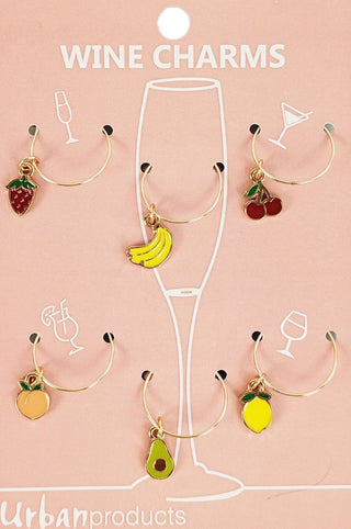 Fruit Wine Charms - 6 pack