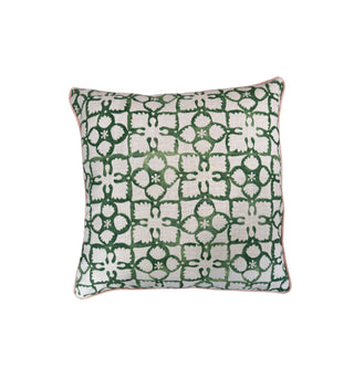 Anna Spiro | Grandma's Quilt Green Cushion