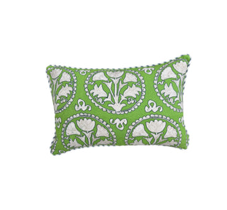 Greek Reverse Plate Green Cushion - 60cm
