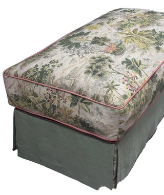 Cushion Top Ottoman | Ubud Guell La Madrid