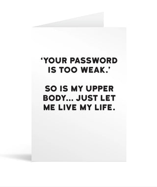 Password Card