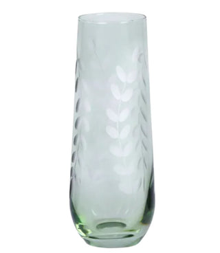 Emerald Flutes - set of 2