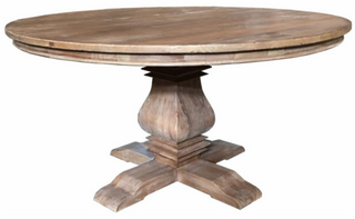Large Pedestal Round Table