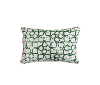 Anna Spiro | Grandma's Quilt Green Cushion