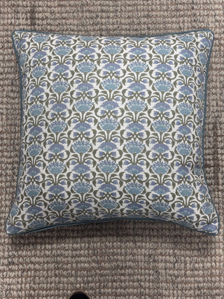 Flora Blue Cushion