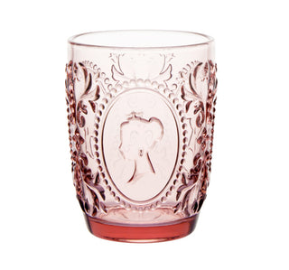 Queen Pink Glass Tumbler - small/large