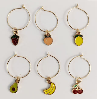 Fruit Wine Charms - 6 pack