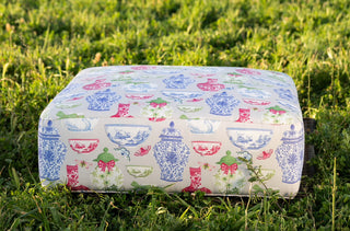 Ginger & Bows Ottoman | THE ADDY Collection