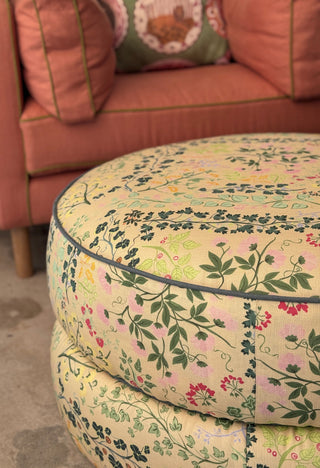 Anna Spiro | Flower Field Afternoon Sun Ottoman