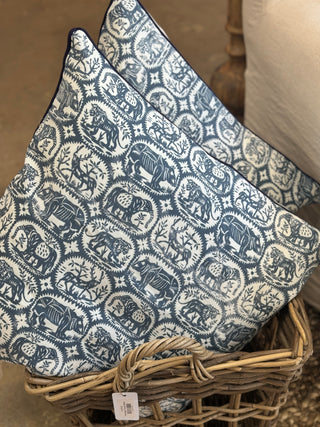 Nine Muses | Indienne Zoo Cushion - 60cm