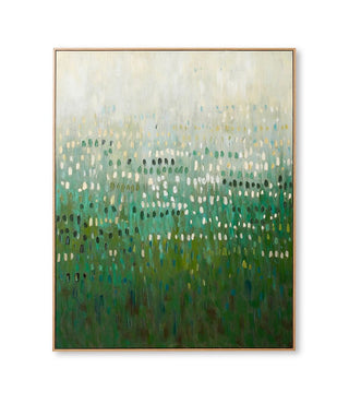 Bontle Deep Green - Hand Painted Artwork