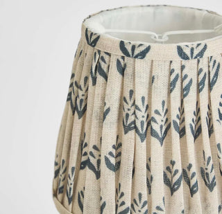 Small Viscose Linen Lampshade - Green, Blue or Red