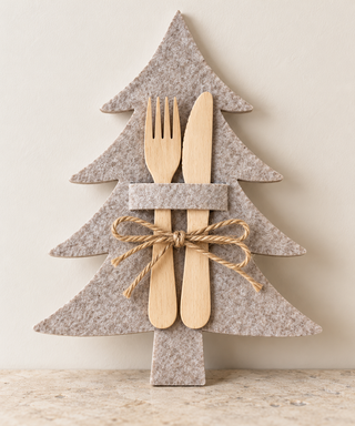 Felt Tree Cutlery Holder