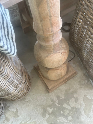 Timber Floor Lamp - Natural