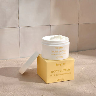 Huxter Body Butter Yellow | Lily & Cotton Flower