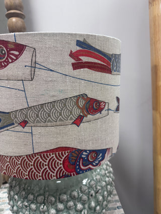 Koi Fish Drum Shade