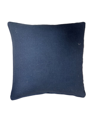 Warwick| Navy Linen Stripe Cushion