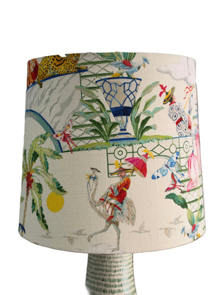 Manusu Shades | Colourful Tall Drum Shade P. Kauffman