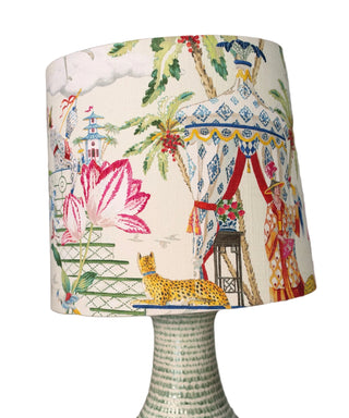 Manusu Shades | Colourful Tall Drum Shade P. Kauffman