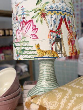 Manusu Shades | Colourful Tall Drum Shade P. Kauffman