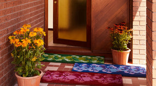 Bonnie and Neil | Pansy Long Door Mat