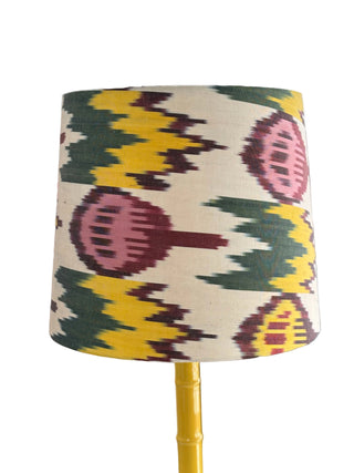 Silk Pomegranate Ikat Lampshade - Empire