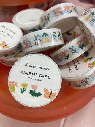 Floral Spring Patter Washi Tape