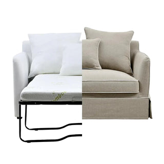 Noosa Stripe 2.5 Seat Sofa Bed