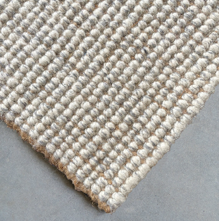 Zebra Home | Carter Rug - Natural Wool & Jute