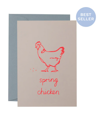 Spring Chicken Card