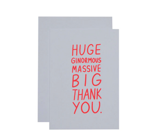 Huge Thank You Card