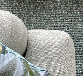 Zebra Home | Carter Rug - Forest Green Wool & Jute