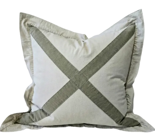 The Croft Square Cushion  | Oatmeal
