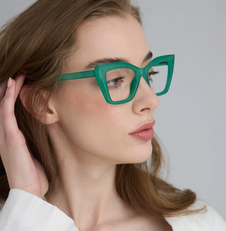 Bella Green Glasses