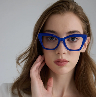 Bella Blue Glasses