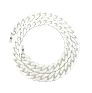 Oyster White Eyewear Chain