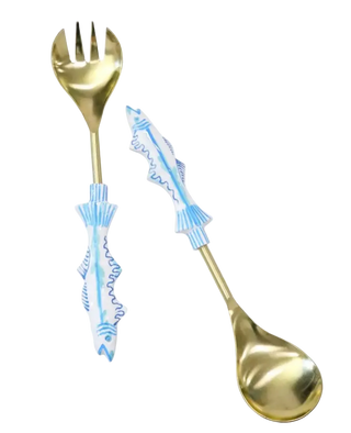Mediterranean Salad Servers