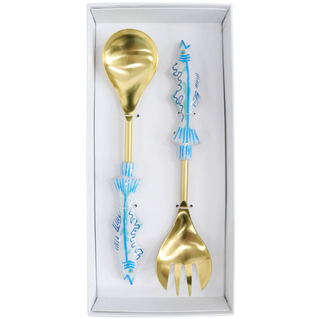Mediterranean Salad Servers