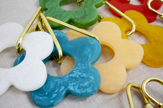 Flower Power Key Rings
