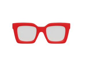 Asher Red Glasses