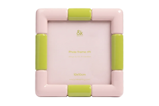 Pink & Green Photo frame