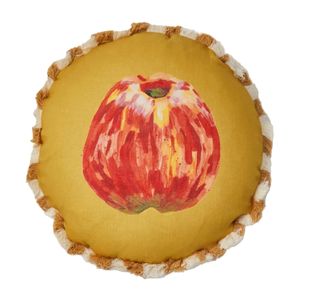 Apple Round Cushion