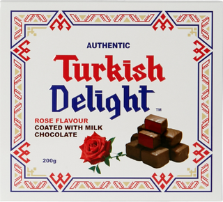 Box of Chocolate Covered Turkish Delights