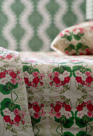Pelargonium Sheet Set