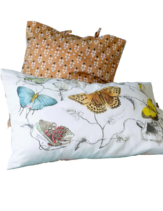 Butterflies Reversible Pillowcase Set