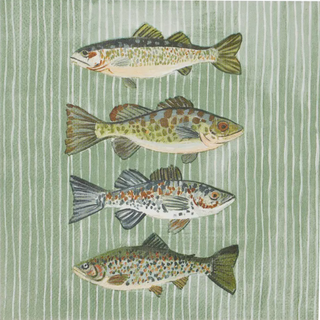 Fish Napkin Pack