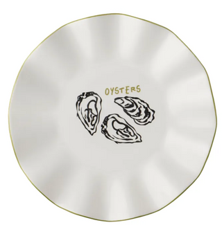 Oyster Ceramic Platter
